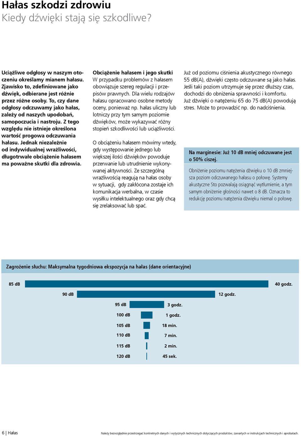 Jednak niezależnie od indywidualnej wrażliwości, długotrwałe obciążenie hałasem ma poważne skutki dla zdrowia.