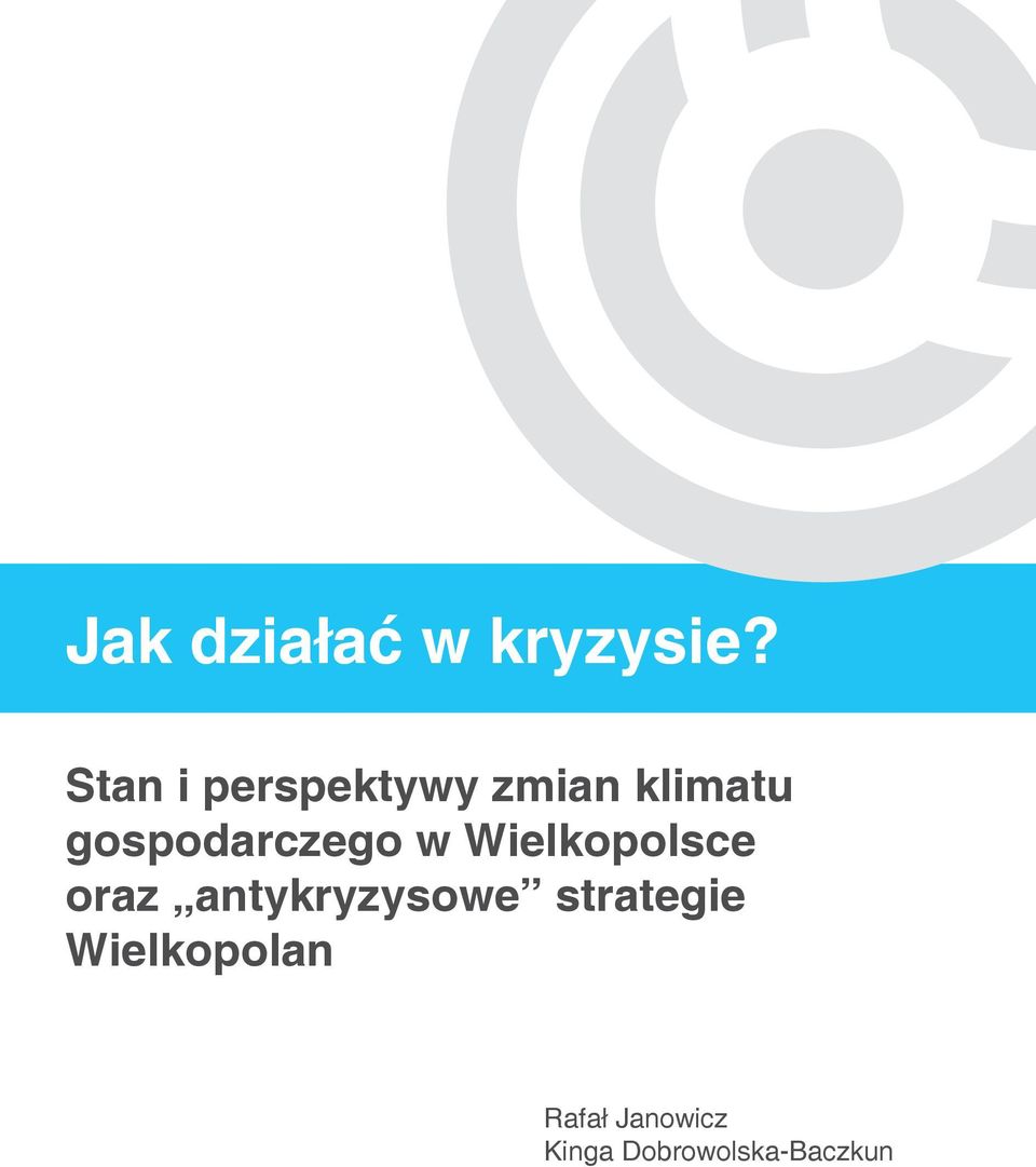 Wielkopolsce oraz antykryzysowe strategie