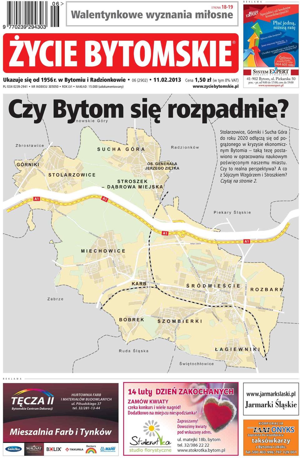 pl ä Pledzie do Ciebie [664 605 686 S y st e m E '' J^ E R T DORADCY FINANSOWI 41-902 Bytom, ul. Piekarska 50 pon. - pt. od 9:00 do 17:00; czw. do 19:00 www.systemexpert.