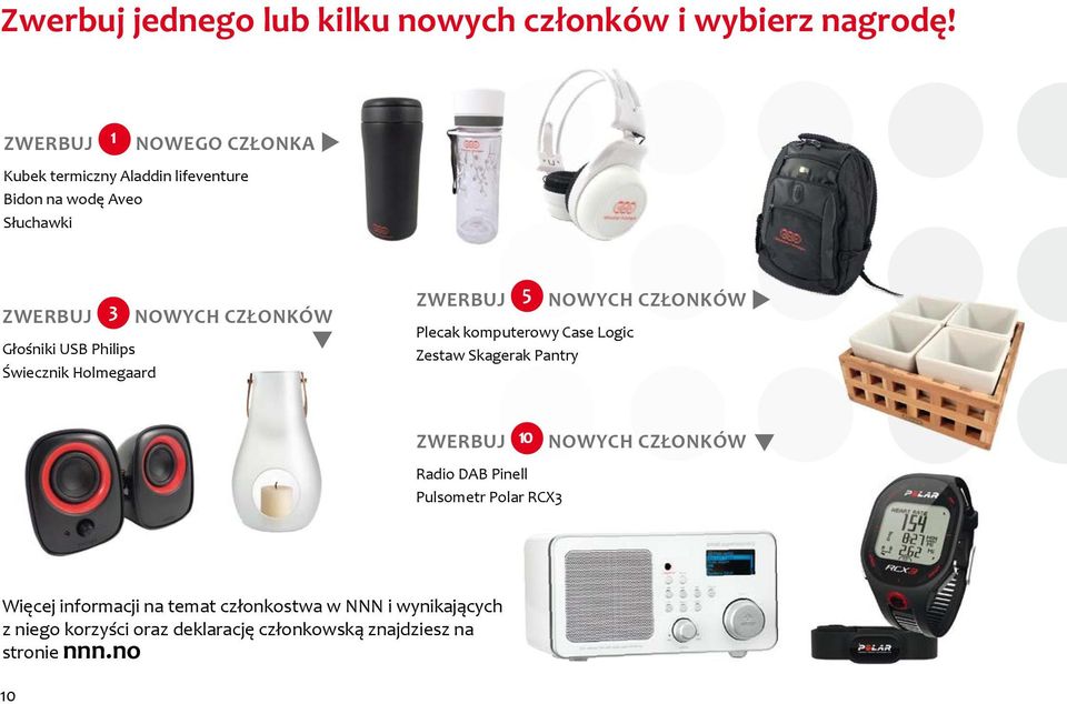 Świecznik Holmegaard NOWYCH CZŁONKÓW ZWERBUJ 5 Plecak komputerowy Case Logic Zestaw Skagerak Pantry NOWYCH CZŁONKÓW ZWERBUJ