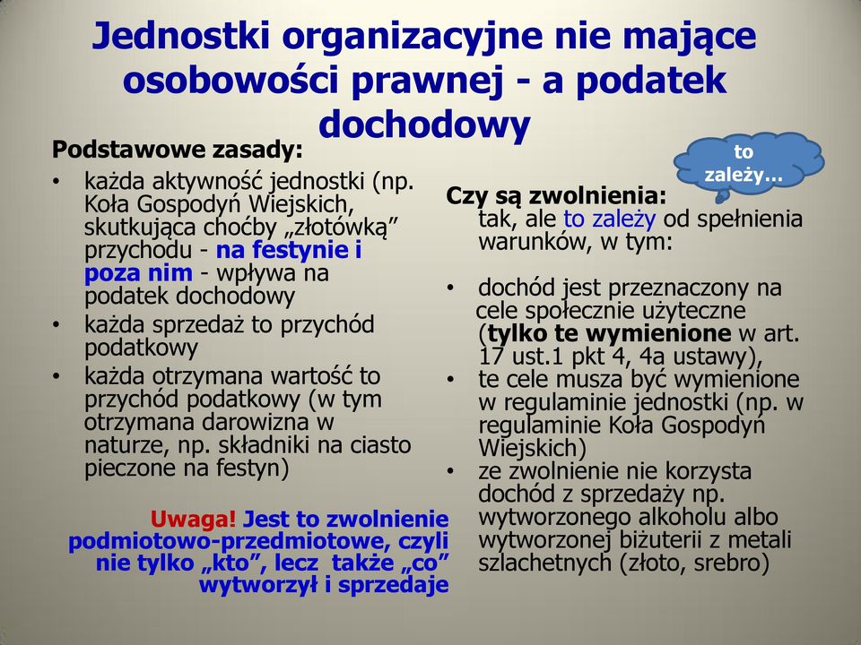 (w tym otrzymana darowizna w naturze, np. składniki na ciasto pieczone na festyn) Uwaga!