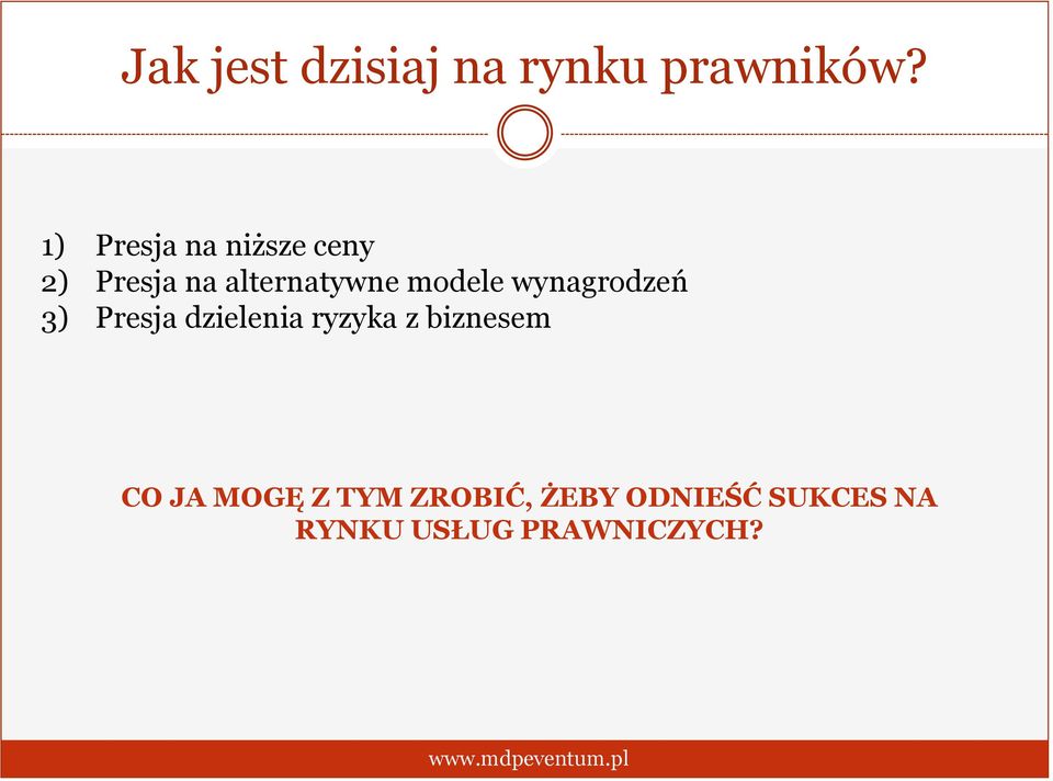 modele wynagrodzeń 3) Presja dzielenia ryzyka z