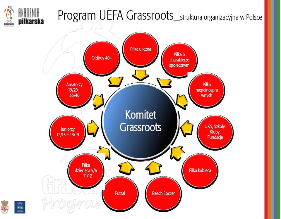 Juniorzy 12/13 18/19 Komitet Grassroots Piłka niepełnospra wnych UKS,