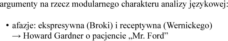 ekspresywna (Broki) i receptywna