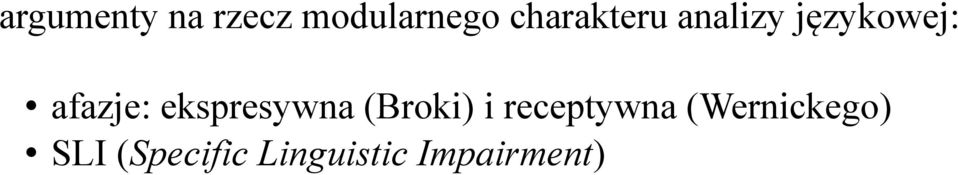 ekspresywna (Broki) i receptywna