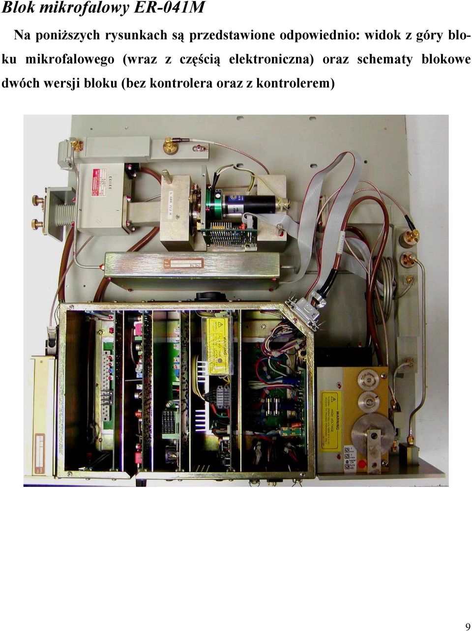mikrofalowego (wraz z częścią elektroniczna) oraz