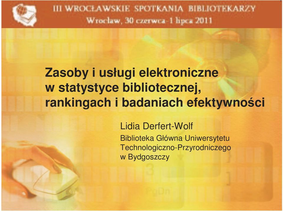 efektywności Lidia Derfert-Wolf Biblioteka
