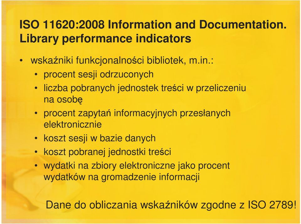 icators wskaźniki funkcjonalności bibliotek, m.in.