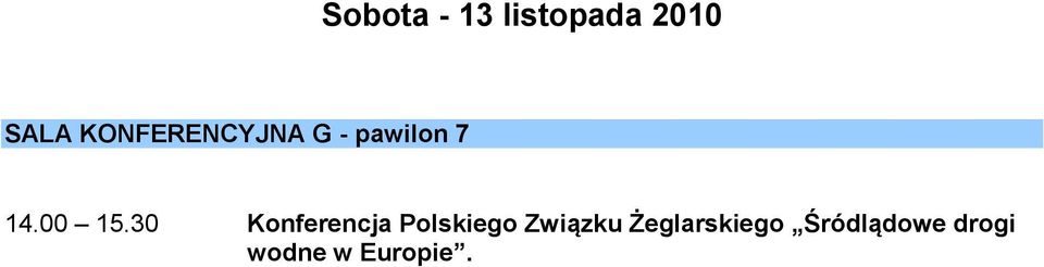 30 Konferencja Polskiego Związku