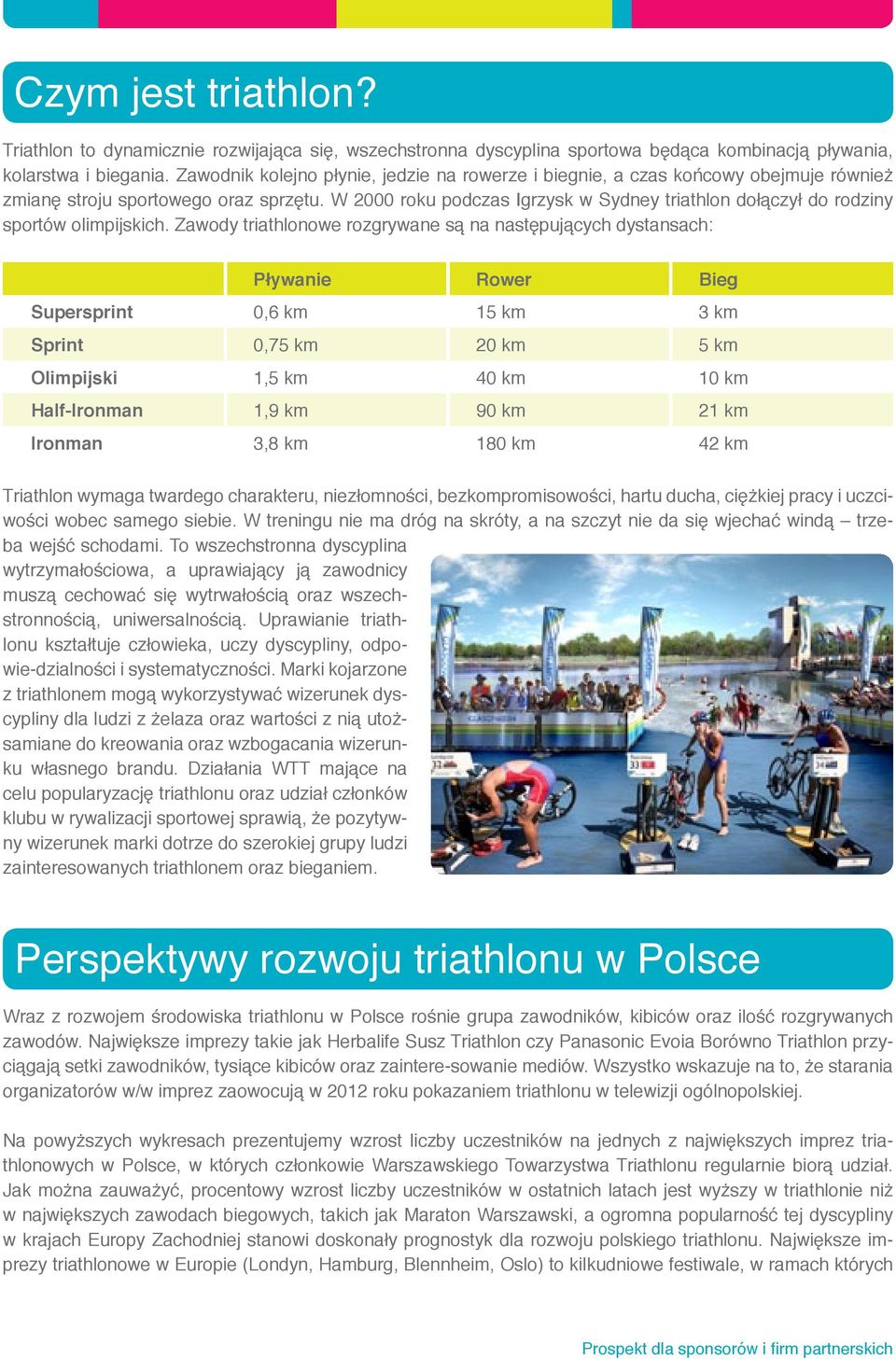 W 2000 roku podczas Igrzysk w Sydney triathlon dołączył do rodziny sportów olimpijskich.