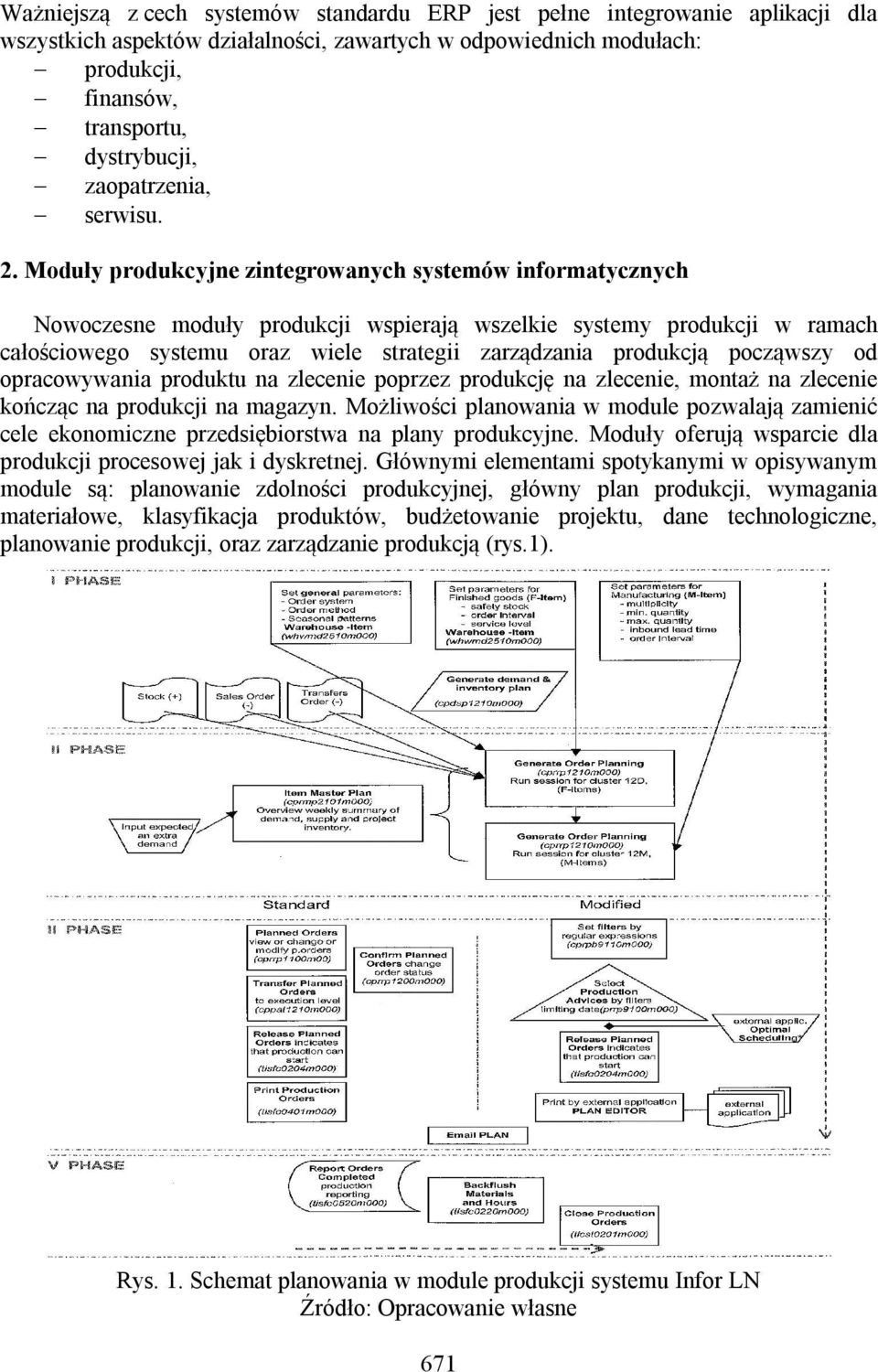 Moduły produkcyjne zintegrowanych systemów informatycznych Nowoczesne moduły produkcji wspierają wszelkie systemy produkcji w ramach całościowego systemu oraz wiele strategii zarządzania produkcją