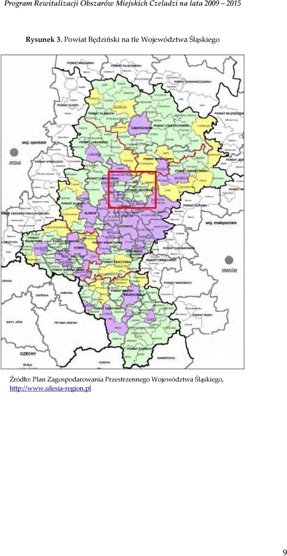 Śląskiego Źródło: Plan