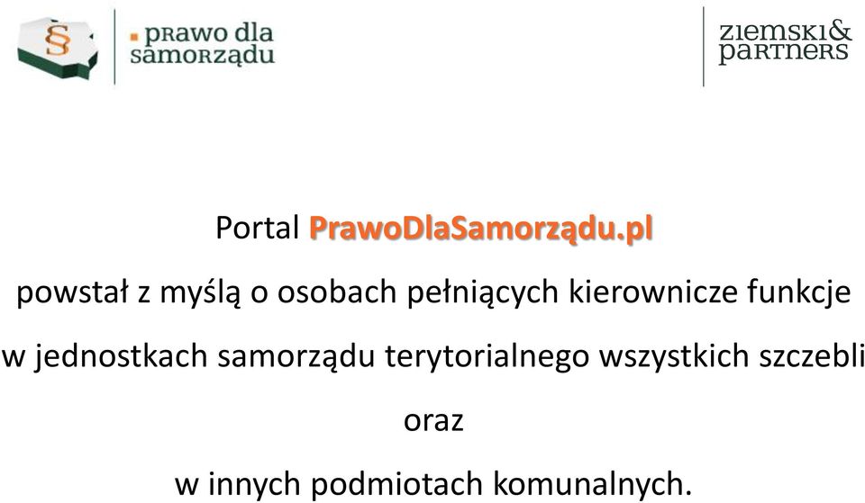 kierownicze funkcje w jednostkach samorządu