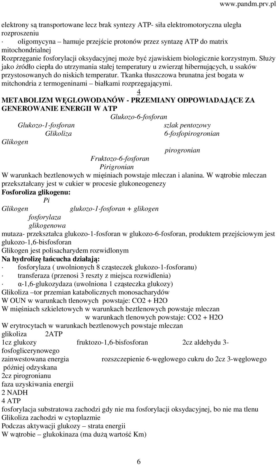 Służy jako źródło ciepła do utrzymania stałej temperatury u zwierząt hibernujących, u ssaków przystosowanych do niskich temperatur.