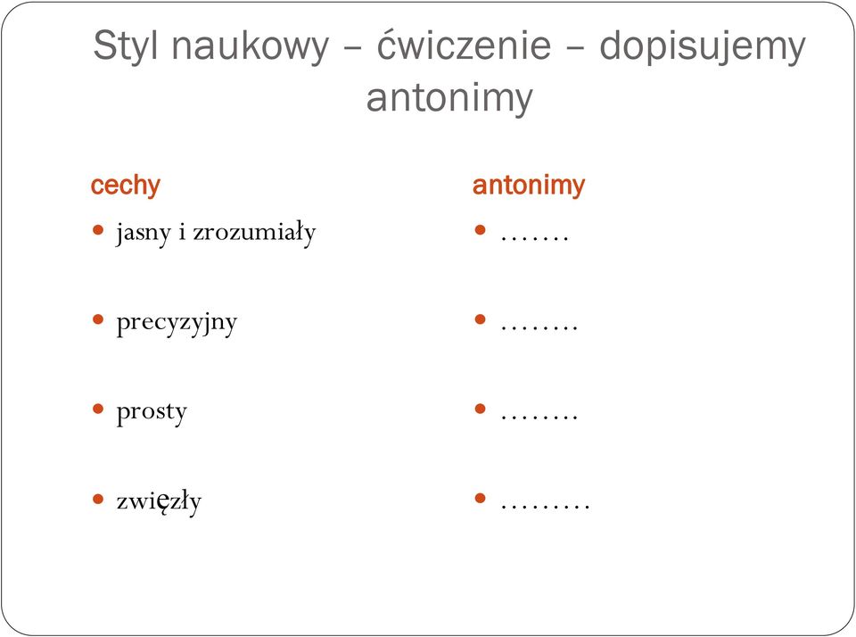 jasny i zrozumiały