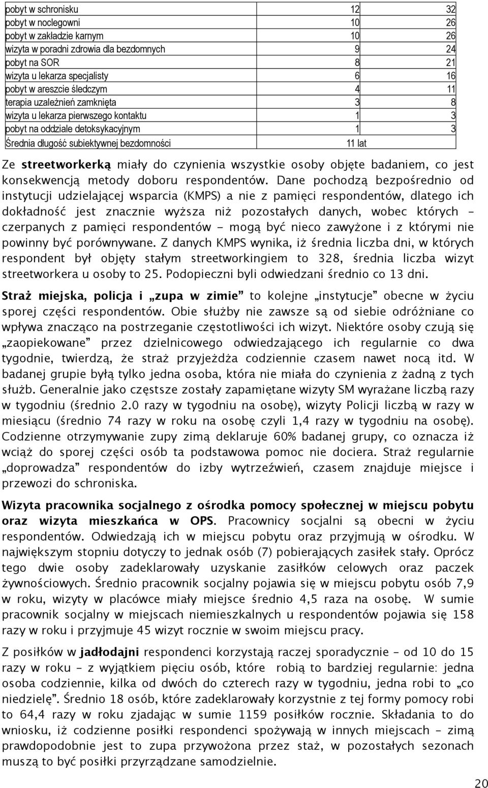 do czynienia wszystkie osoby objęte badaniem, co jest konsekwencją metody doboru respondentów.