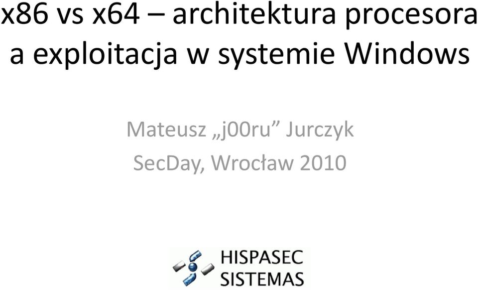 systemie Windows Mateusz