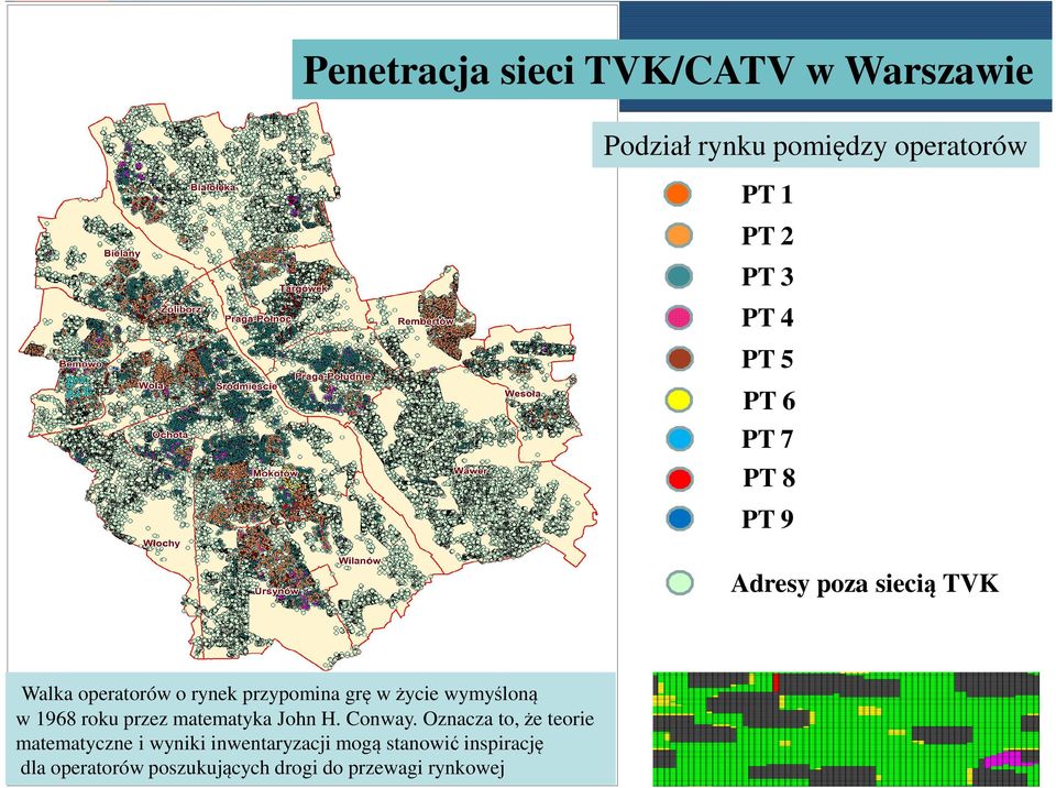 wymyśloną w 1968 roku przez matematyka John H. Conway.