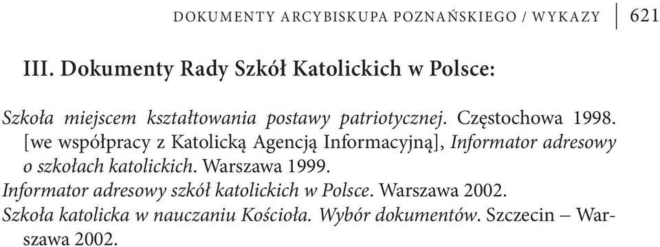 Częstochowa 1998.