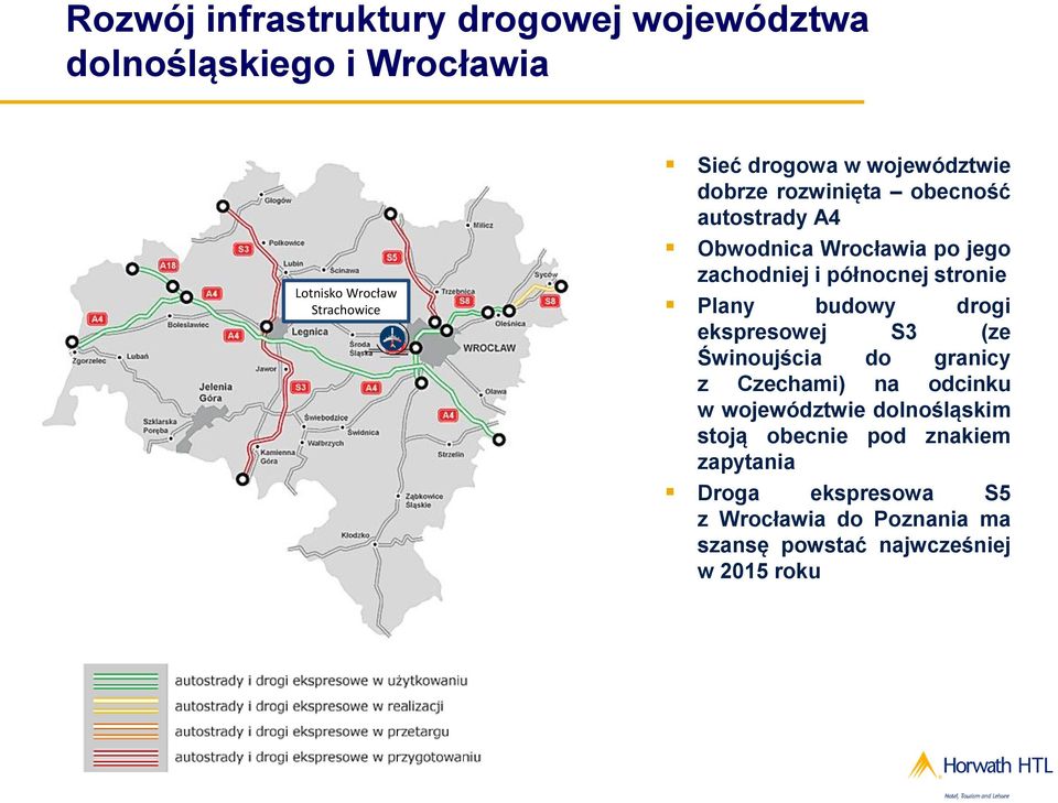 Plany budowy drogi ekspresowej S3 (ze Świnoujścia do granicy z Czechami) na odcinku w województwie dolnośląskim