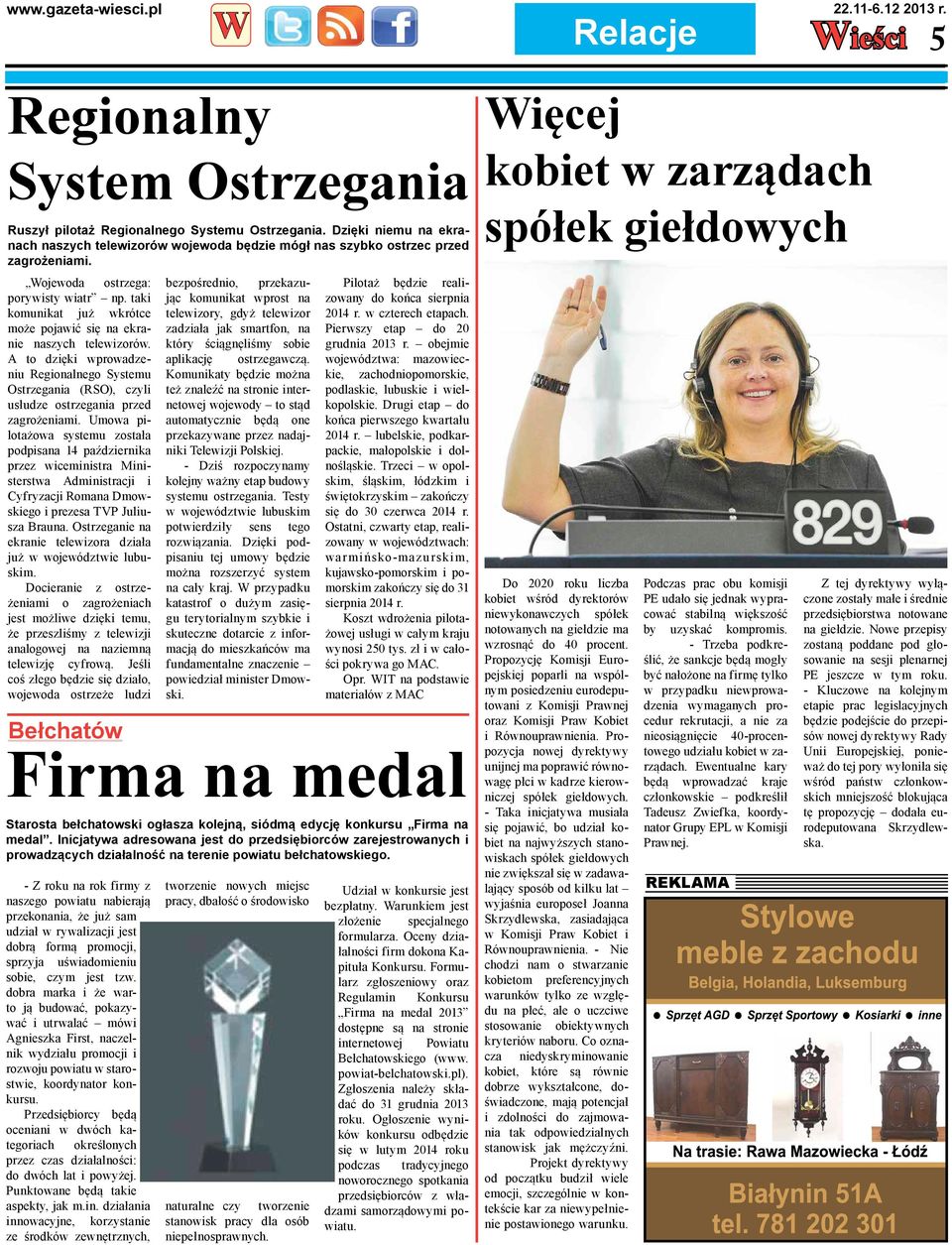 taki komunikat już wkrótce może pojawić się na ekranie naszych telewizorów. A to dzięki wprowadzeniu Regionalnego Systemu Ostrzegania (RSO), czyli usłudze ostrzegania przed zagrożeniami.