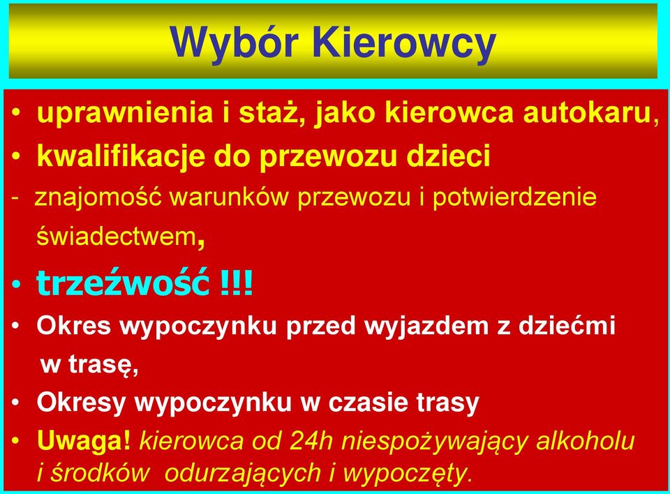 trzeźwość!