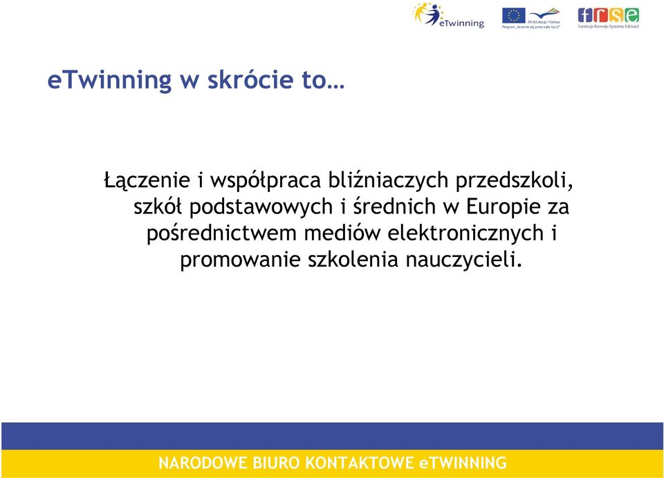 średnich w Europie za pośrednictwem mediów