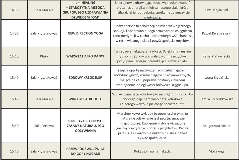 Joga prowadzi do osiągnięcia stanu medytacji w ruchu całkowitego wsłuchania się w rytm własnego ciała i powściągnięcia zmysłów.