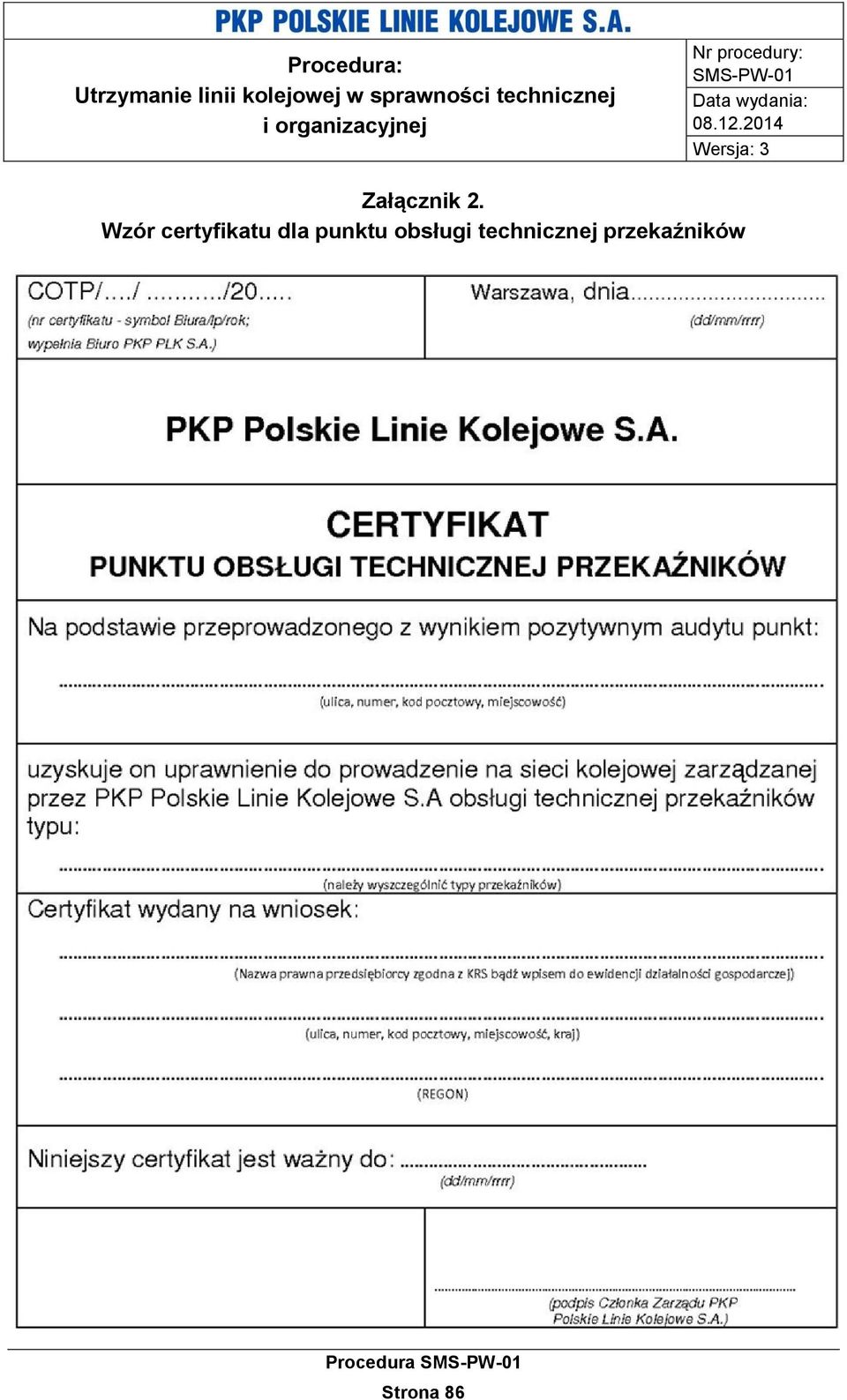 punktu obsługi