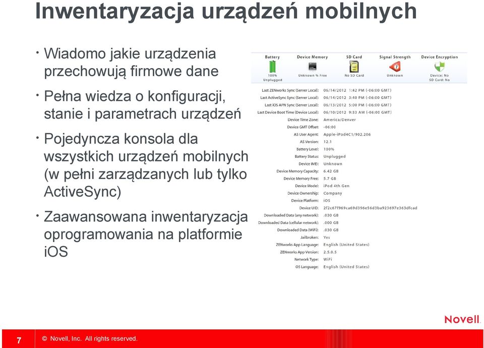 Pojedyncza konsola dla wszystkich urządzeń mobilnych (w pełni zarządzanych