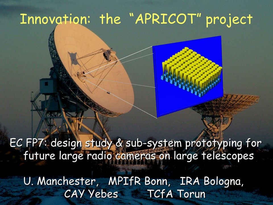 large telescopes U.