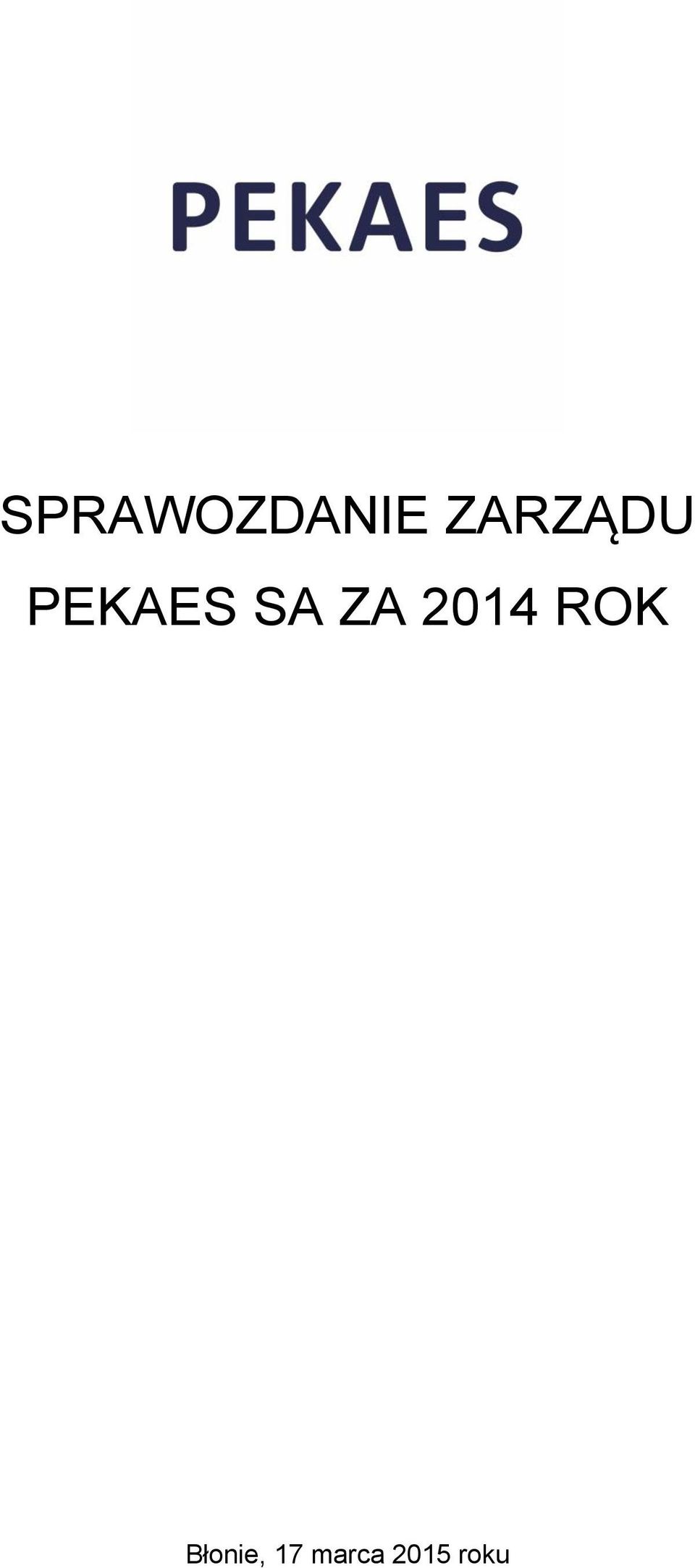 ZA 2014 ROK