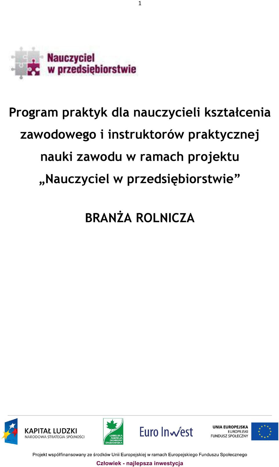 praktycznej nauki zawodu w ramach