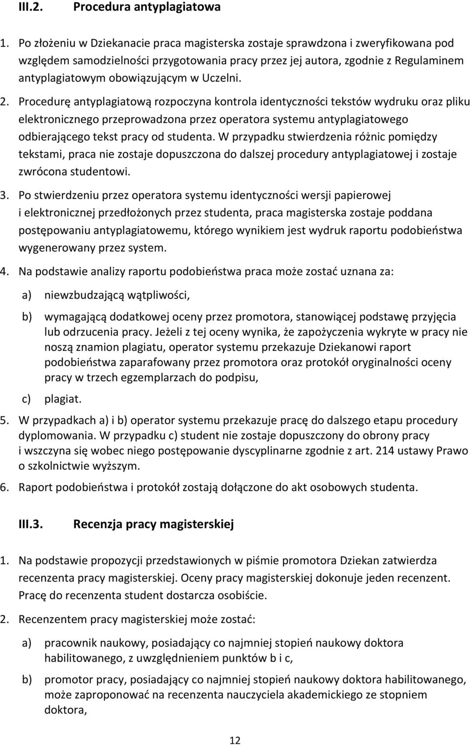 Uczelni. 2.