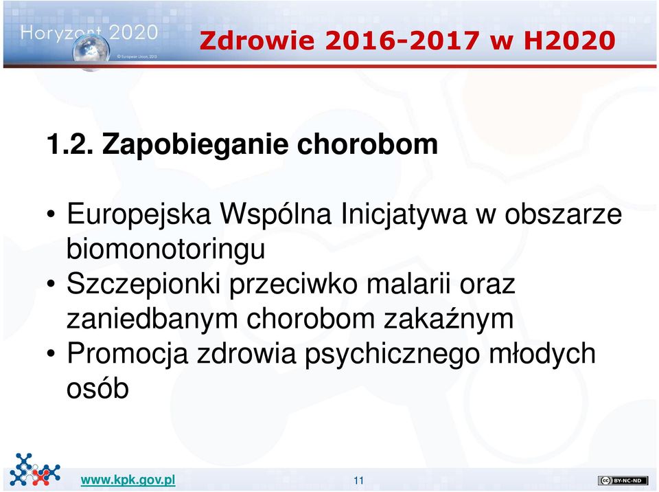 Wspólna Inicjatywa w obszarze biomonotoringu