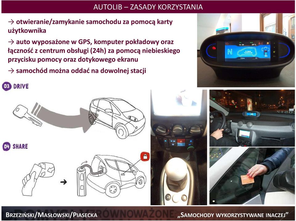 oraz łączność z centrum obsługi (24h) za pomocą niebieskiego