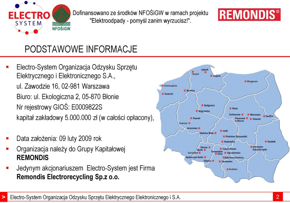 822S kapitał zakładowy 5.000.