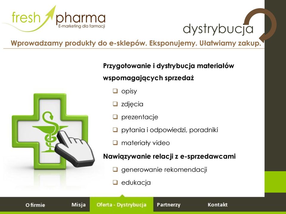 Przygotowanie i dystrybucja materiałów wspomagających sprzedaż opisy