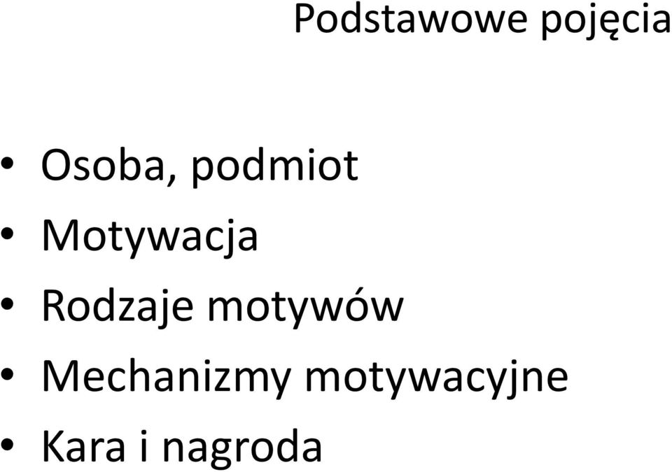 Rodzaje motywów