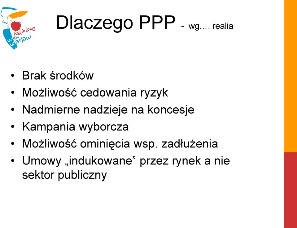 Nadmierne nadzieje na koncesje Kampania wyborcza