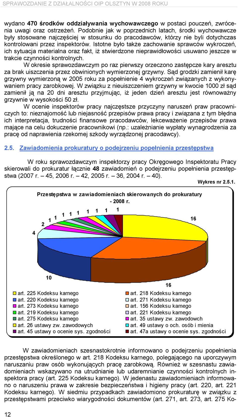 Istotne było także zachowanie sprawców wykroczeń, ich sytuacja materialna oraz fakt, iż stwierdzone nieprawidłowości usuwano jeszcze w trakcie czynności kontrolnych.