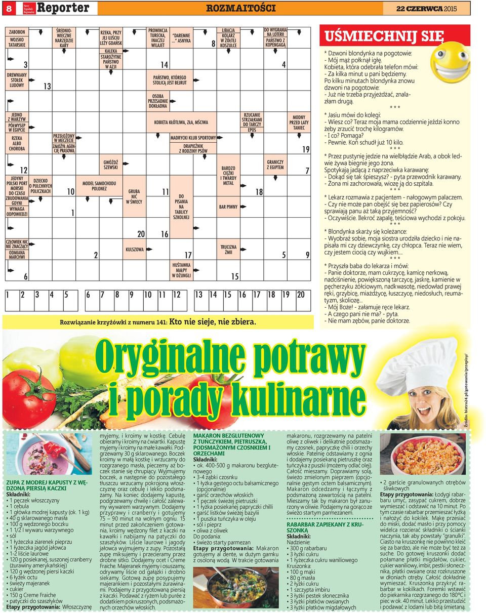 * * * * Jasiu mówi do kolegi: - Wiesz co? Teraz moja mama codziennie jeździ konno żeby zrzucić trochę kilogramów. - I co? Pomaga? - Pewnie. Koń schudł już 10 kilo.