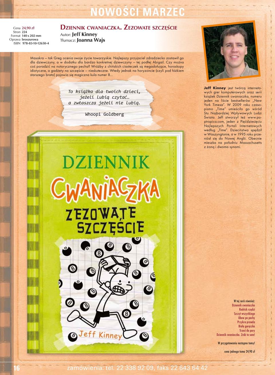 Najlepszy przyjaciel zdradziecko zostawił go dla dziewczyny, a w dodatku dla bardzo konkretnej dziewczyny tej podłej Abigail. Czy można coś poradzić na notorycznego pecha?