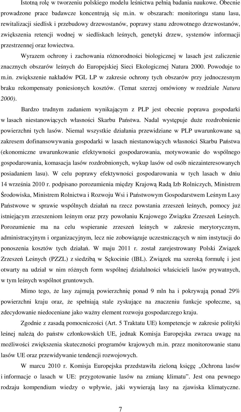 systemów informacji przestrzennej oraz łowiectwa.