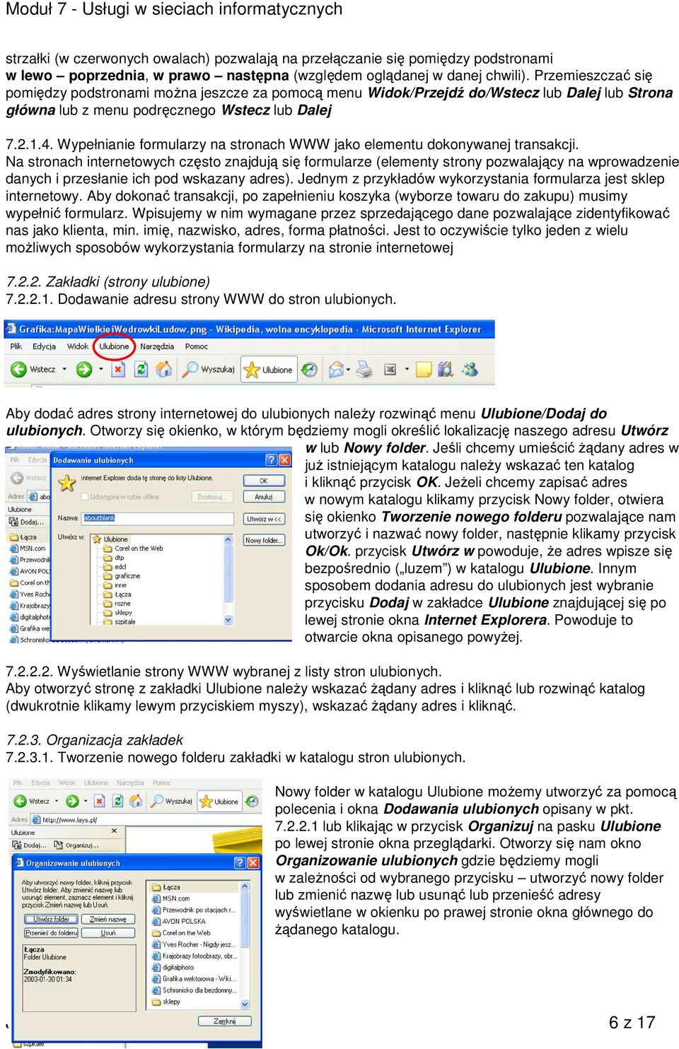 Wypełnianie formularzy na stronach WWW jako elementu dokonywanej transakcji.