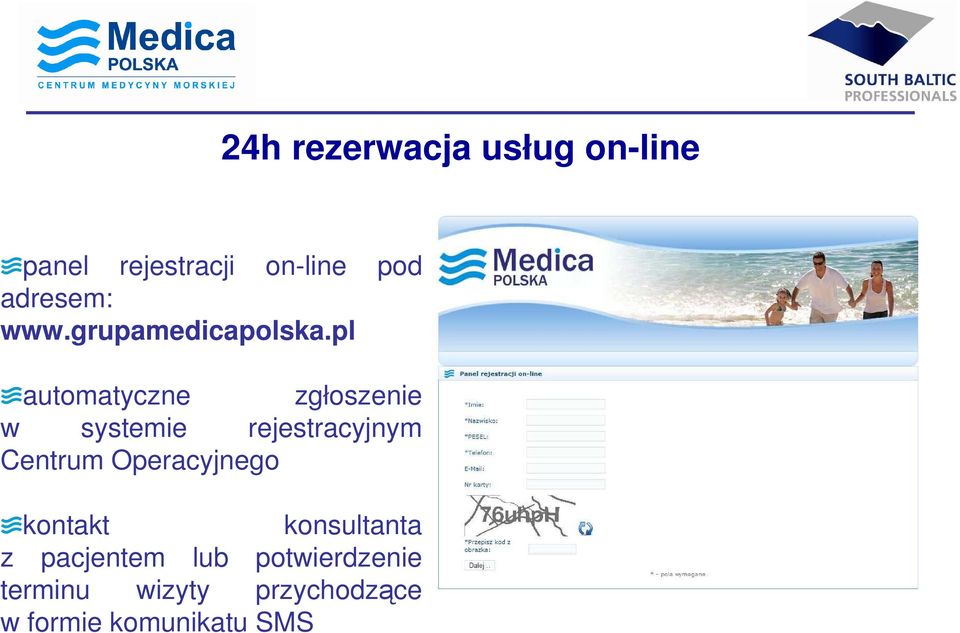 pl automatyczne zgłoszenie w systemie rejestracyjnym Centrum