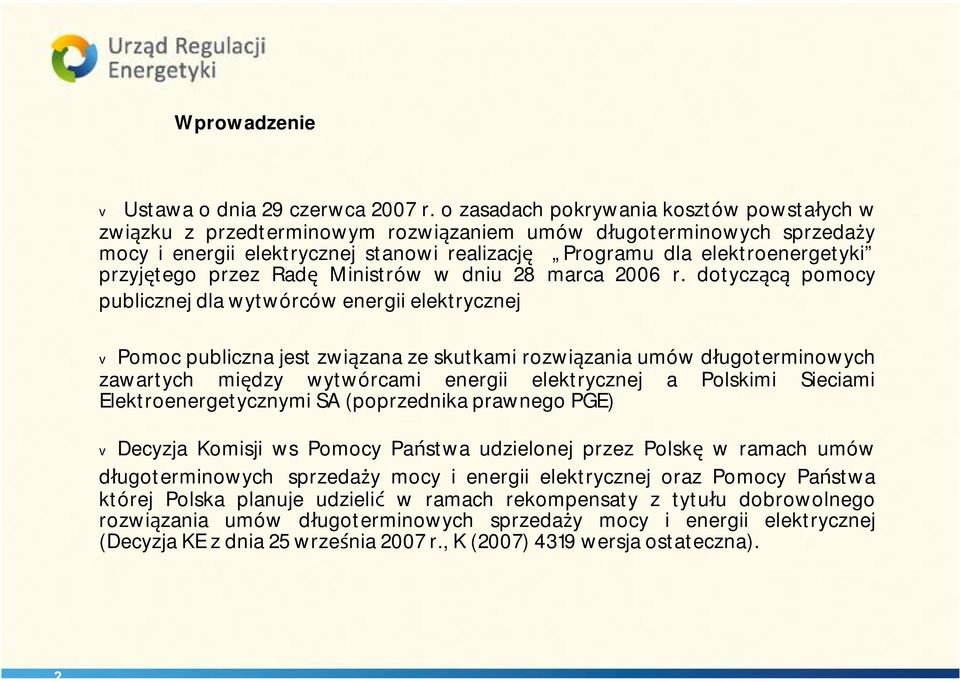 przyjętego przez Radę Ministrów w dniu 28 marca 2006 r.