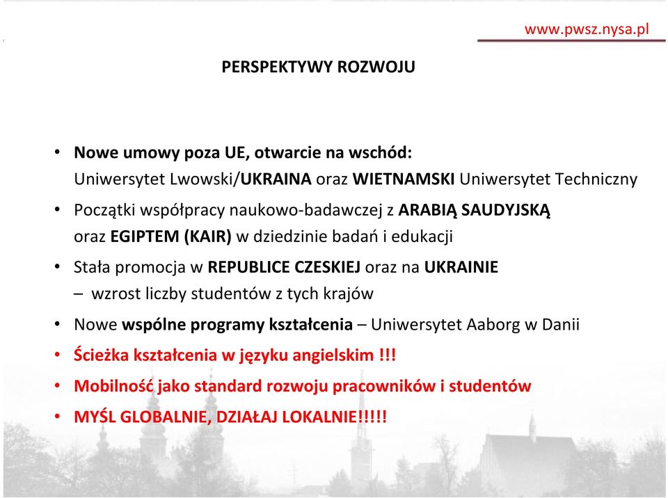 Początki współpracy naukowo-badawczej z ARABIĄ SAUDYJSKĄ oraz EGIPTEM (KAIR) w dziedzinie badań i edukacji Stała promocja w REPUBLICE