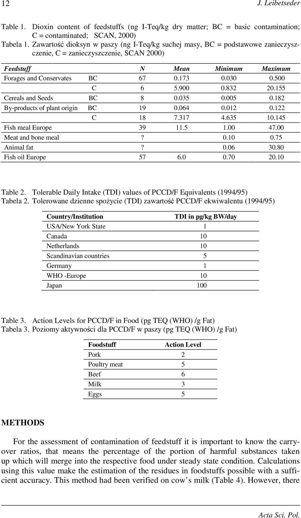 500 C 6 5.900 0.832 20.155 Cereals and Seeds BC 8 0.035 0.005 0.182 By-products of plant origin BC 19 0.064 0.012 0.122 C 18 7.317 4.635 10.145 Fish meal Europe 39 11.5 1.00 47.00 Meat and bone meal?