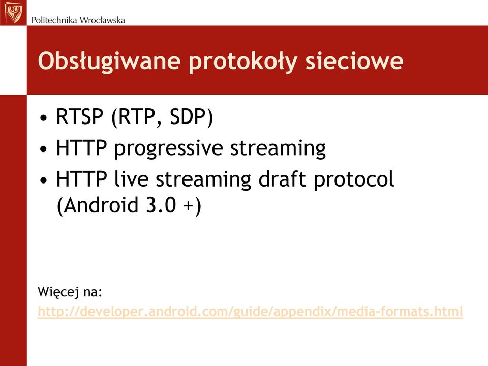 draft protocol (Android 3.